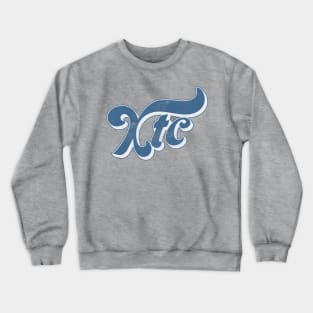 XTC ///// Retro Fan Art Typography Design Crewneck Sweatshirt